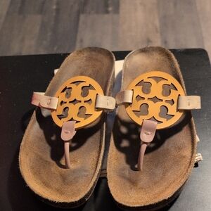 Tory Burch Tan Leather Footwear